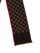 Gucci Wool GG Logo Scarf