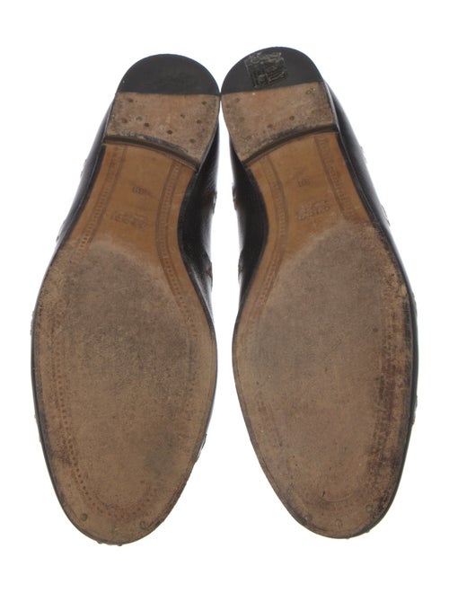 Gucci Horsebit Accent Leather Loafers