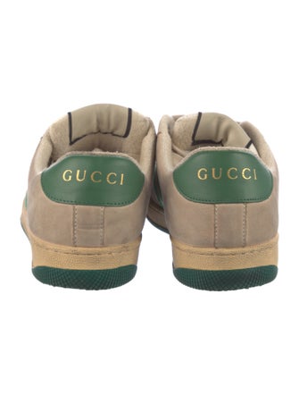 Gucci GG Canvas Suede Sneakers