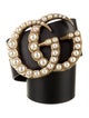 Gucci Faux Pearl Accents Wide Belt Kit