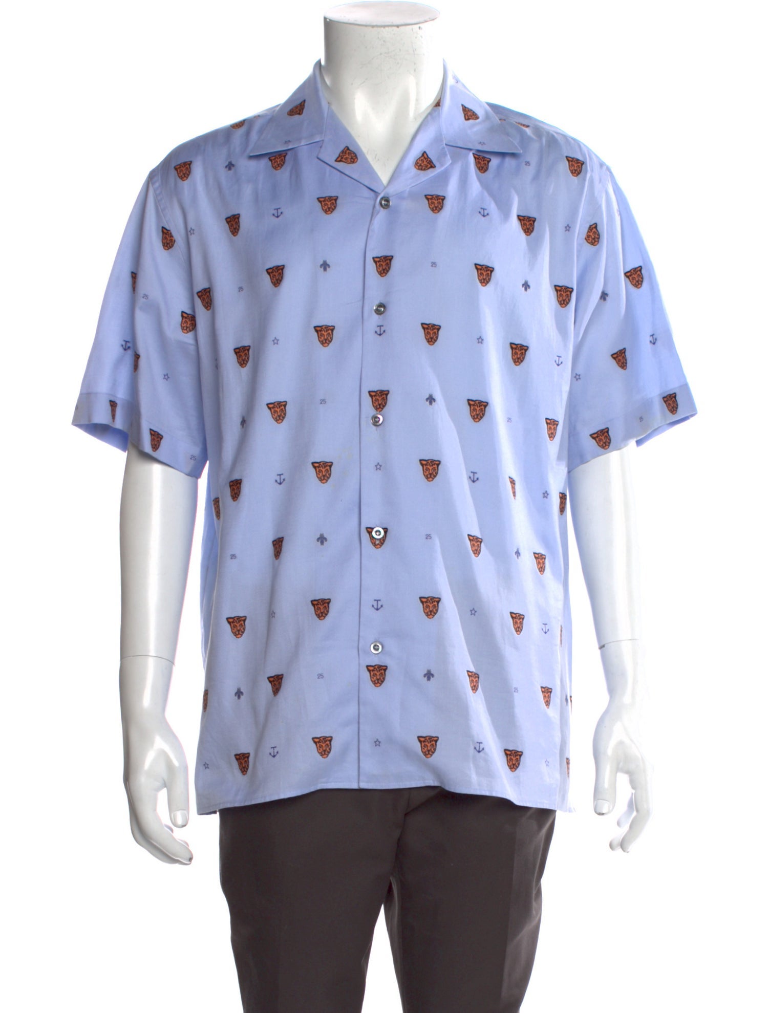 Gucci Printed Short Sleeve Shirt