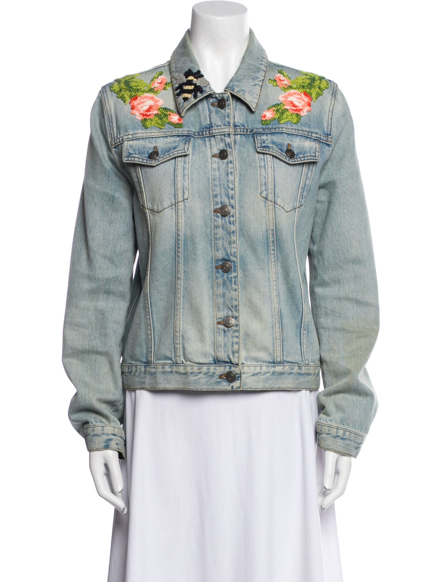 Gucci 2017 'Blind For Love' Denim Jacket