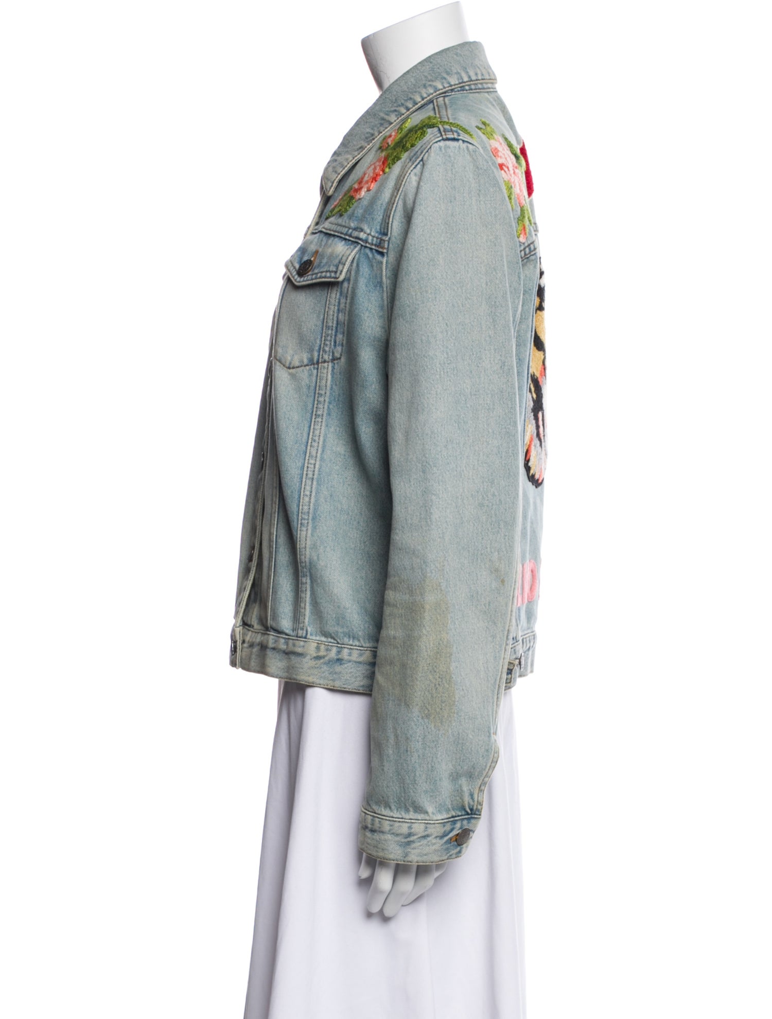 Gucci 2017 'Blind For Love' Denim Jacket