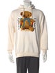 Gucci Web Accent Graphic Print Hoodie