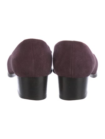 Gucci 1955 Horsebit Accent Suede Loafers