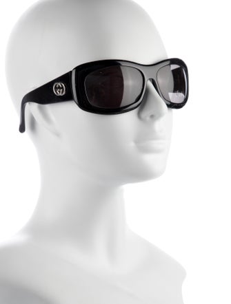 Gucci Shield Tinted Sunglasses