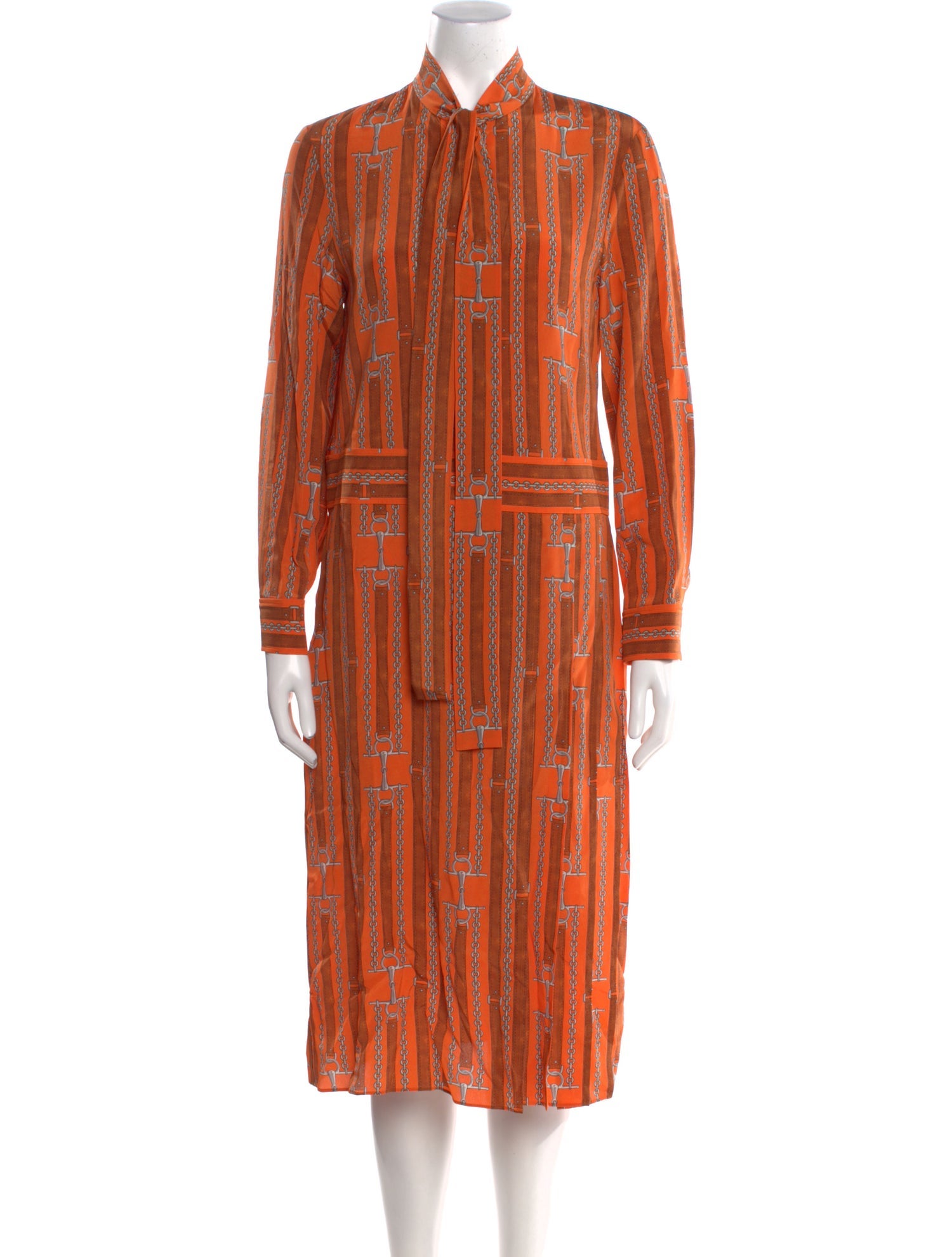 Gucci Silk Midi Length Dress