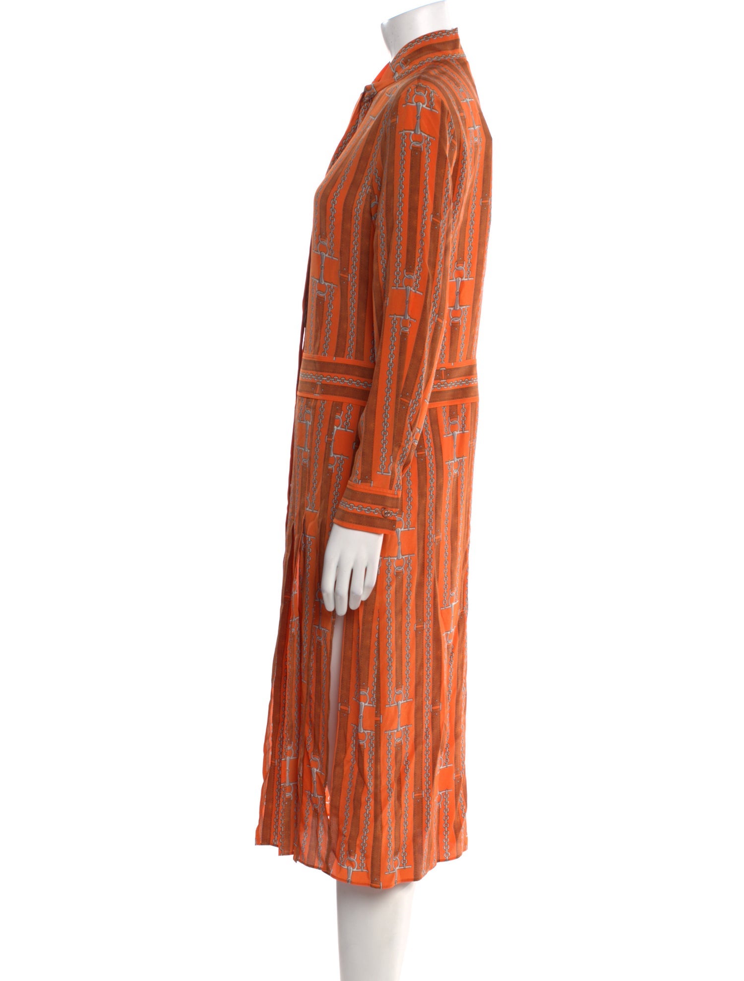 Gucci Silk Midi Length Dress