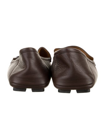 Gucci Bee Accent Leather Drivers