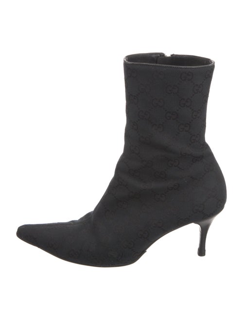 Gucci GG Canvas Canvas Sock Boots
