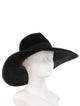 Gucci Rabbit Felt Wide Brim Fedora Hat