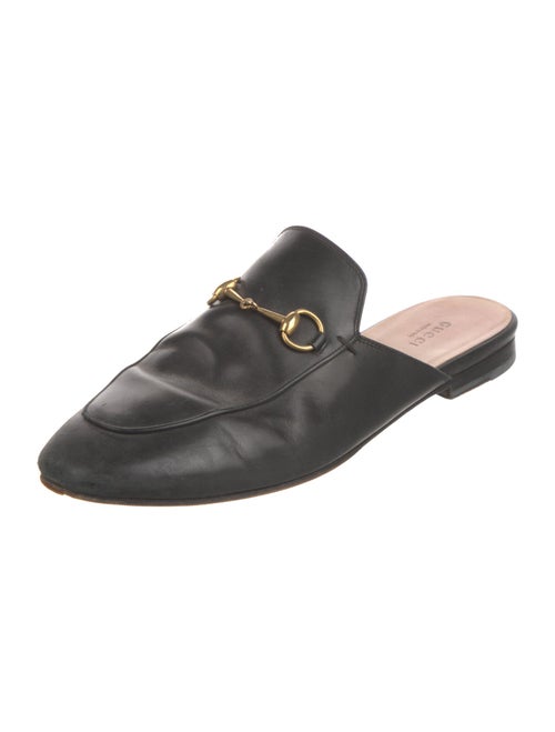 Gucci 1955 Horsebit Accent Leather Mules