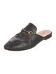Gucci 1955 Horsebit Accent Leather Mules