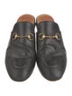 Gucci 1955 Horsebit Accent Leather Mules