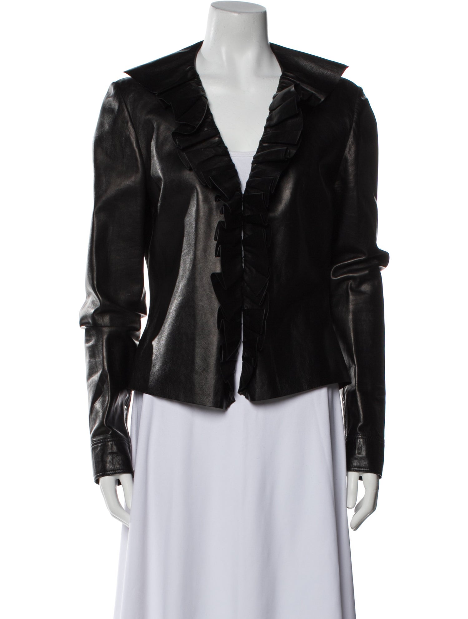 Gucci Leather Biker Jacket