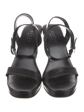 Gucci Leather Sandals