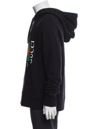 Gucci Web Accent Crew Neck Hoodie