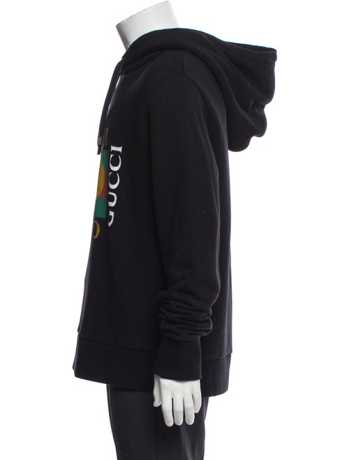 Gucci Web Accent Crew Neck Hoodie