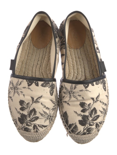 Gucci Canvas Floral Print Espadrilles