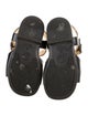 Gucci Gucci Toddler Girls Double G Canvas Horsebit Sandals