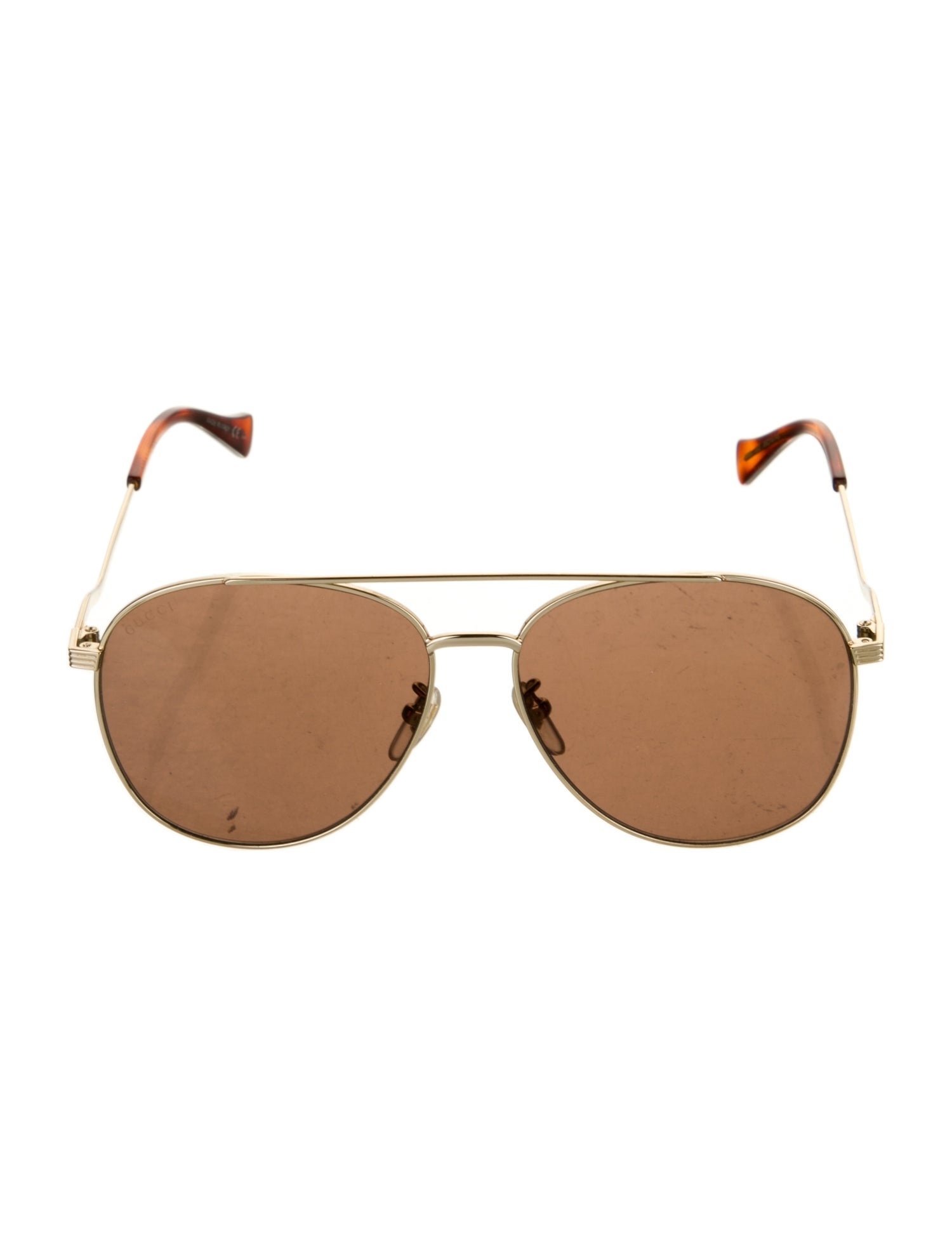 Gucci Aviator Tinted Sunglasses