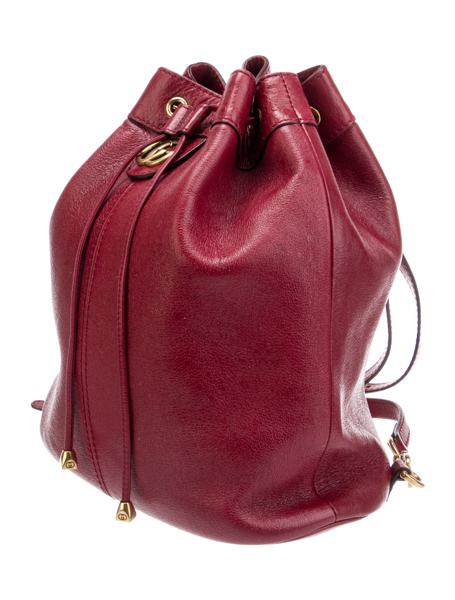 Gucci Web Logo Drawstring Medium