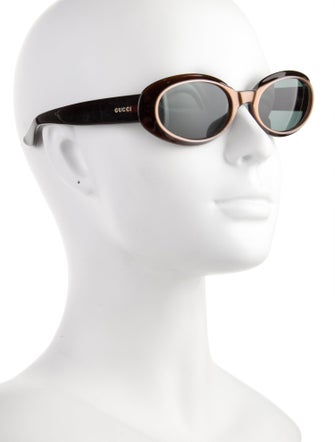 Gucci Round Tinted Sunglasses