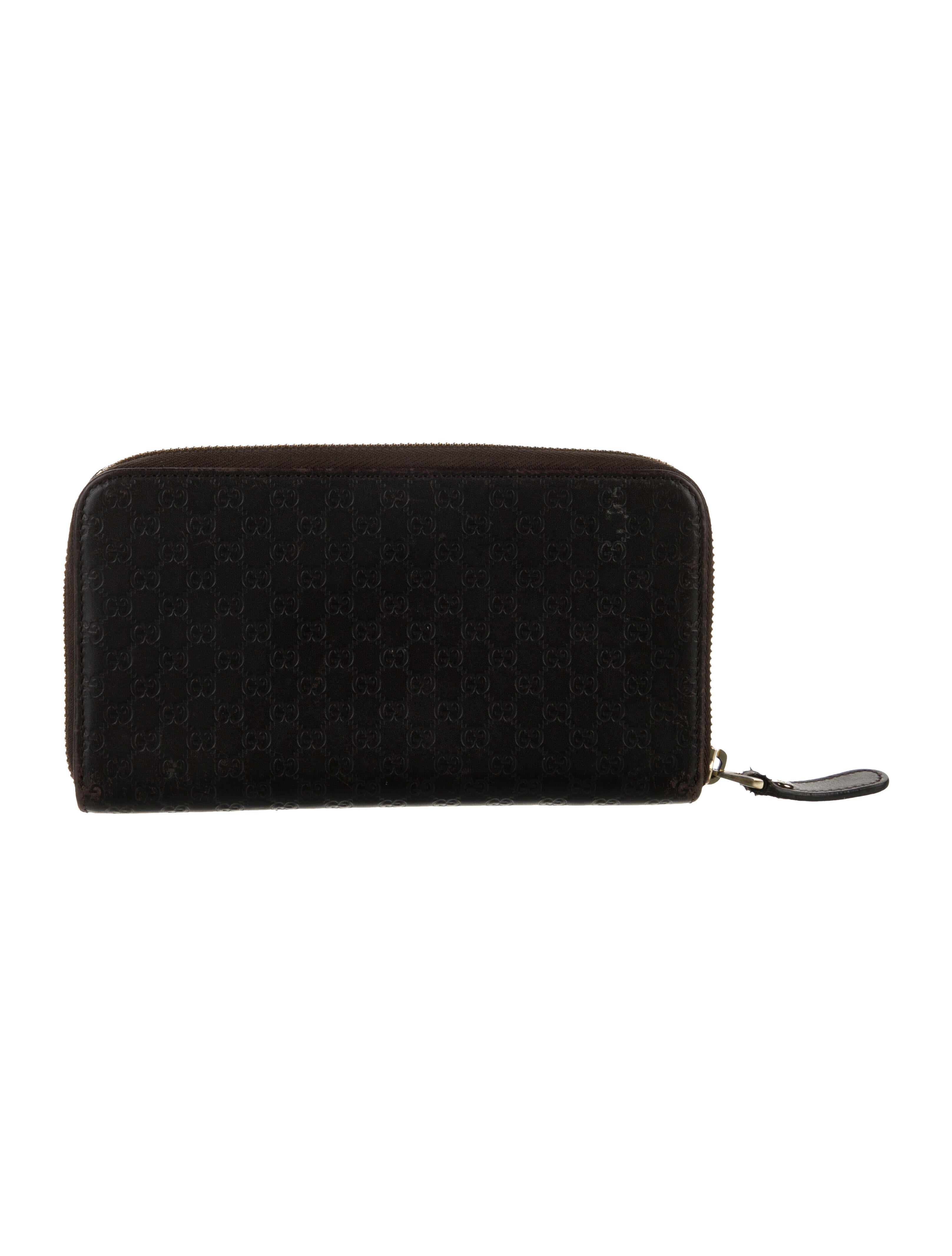 Gucci Microguccissima Pattern Leather Wallet