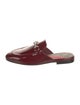 Gucci 1955 Horsebit Accent Patent Leather Mules