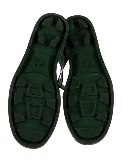 Gucci Double G Logo Rubber Sandals