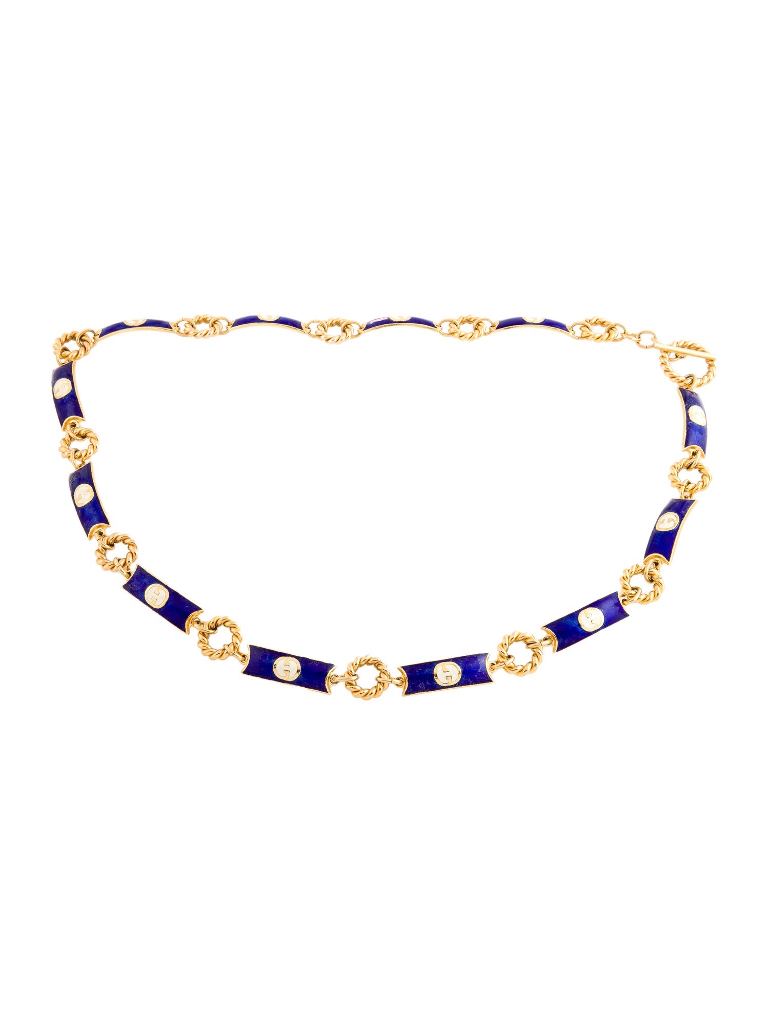 Gucci Vintage Interlocking G Logo Waist Belt