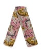 Gucci Floral Print Scarf