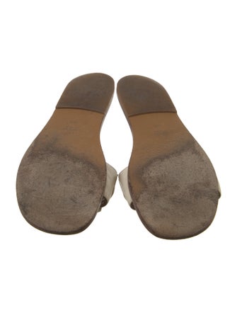 Gucci Horsebit Accent Leather Slides