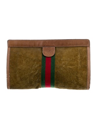 Gucci Web Clutch