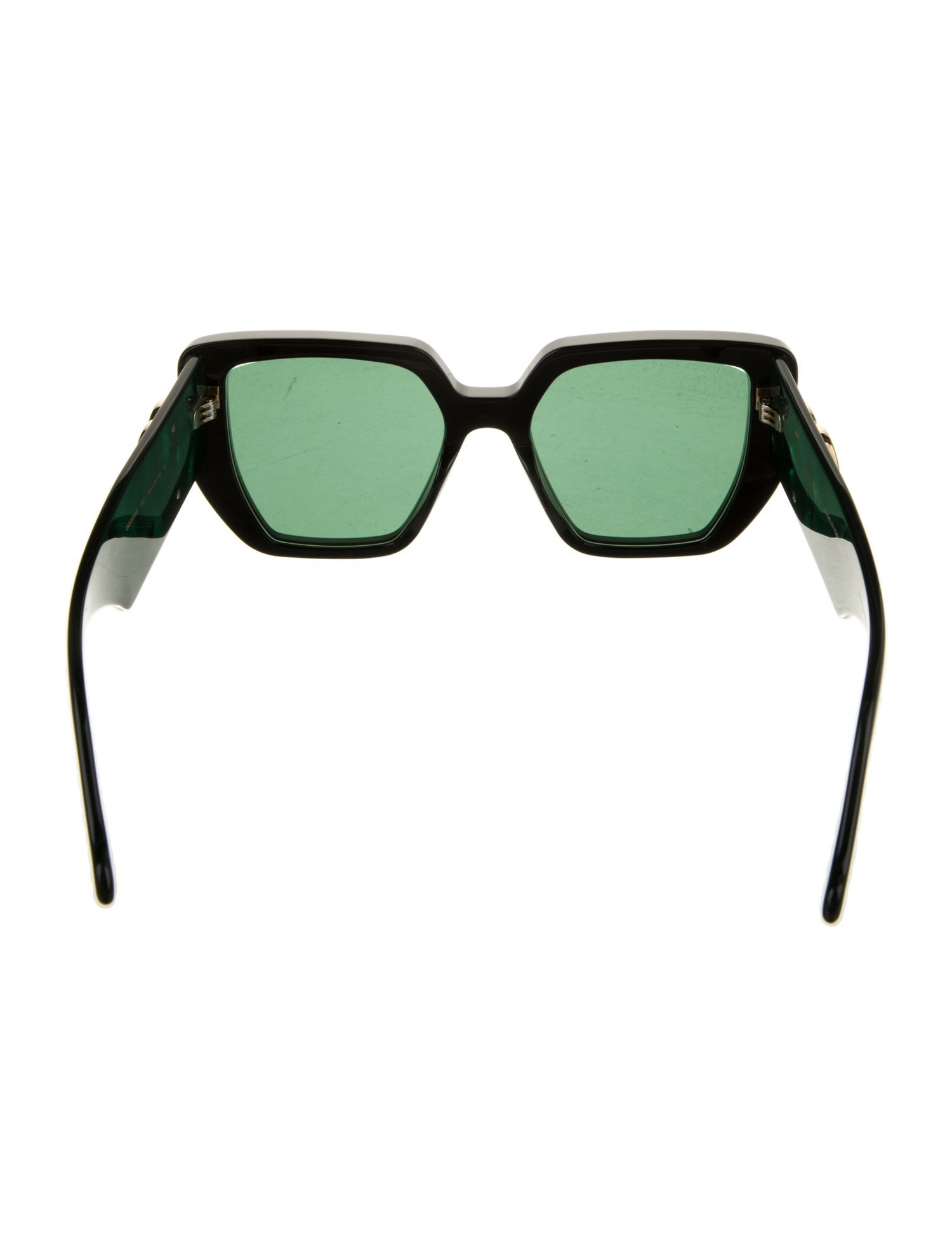 Gucci Double G Logo Square Sunglasses