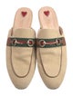 Gucci Web Accent Canvas Mules