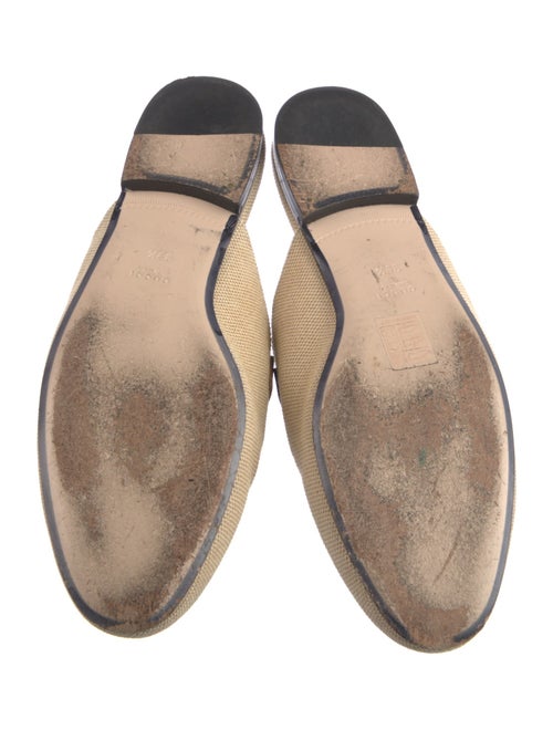 Gucci Web Accent Canvas Mules