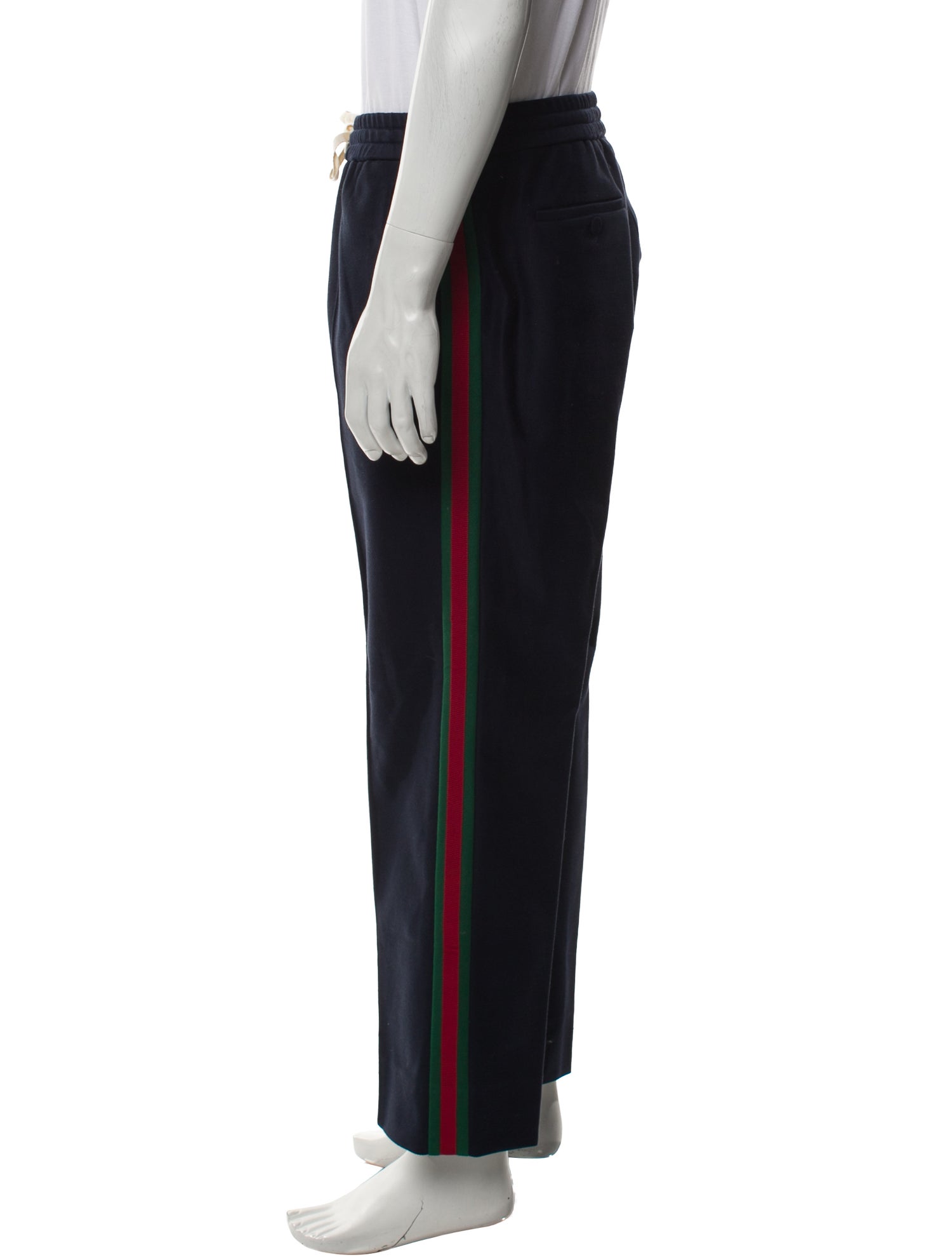 Gucci Web Accent Dress Pants