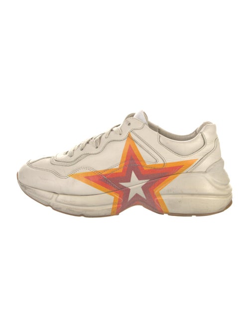 Gucci Interlocking G Logo Leather Sneakers