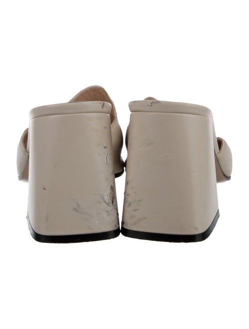 Gucci Horsebit Accent Leather Slides