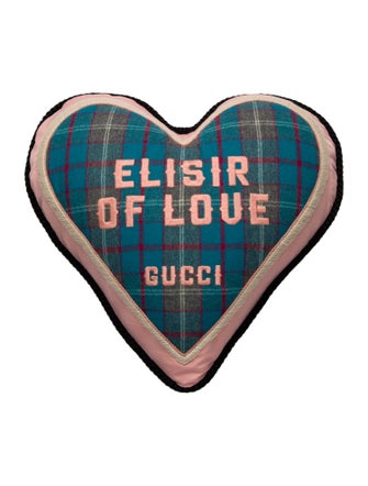 Gucci 'Elisir of Love' Throw Pillow