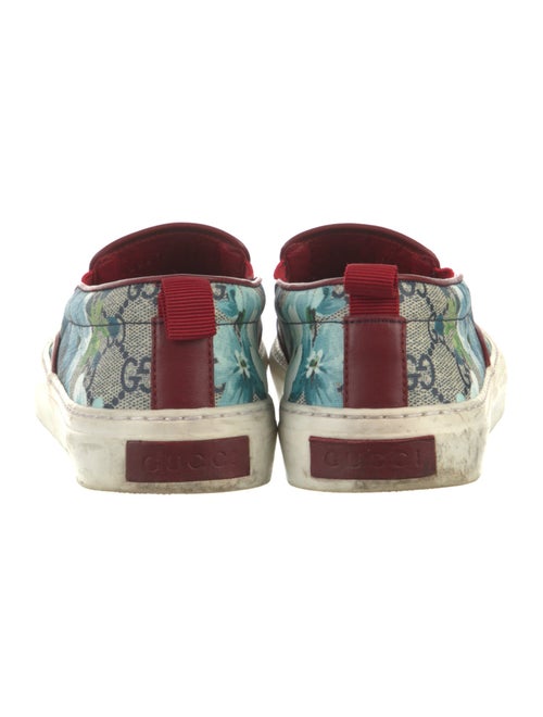 Gucci GG Supreme Leather Trim Embellishment Sneakers