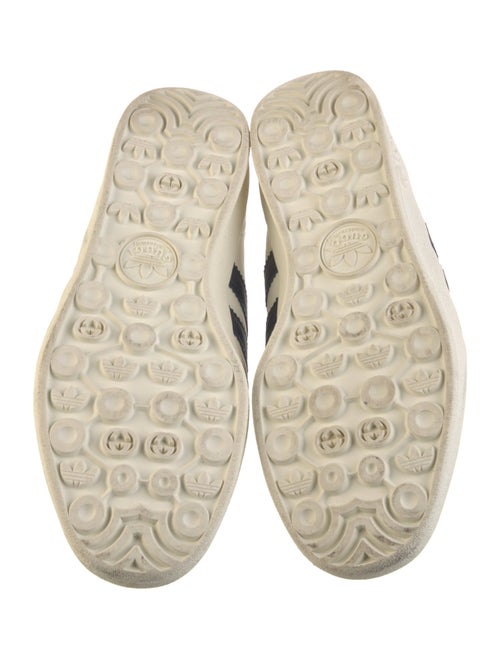 Gucci Leather Colorblock Pattern Sneakers