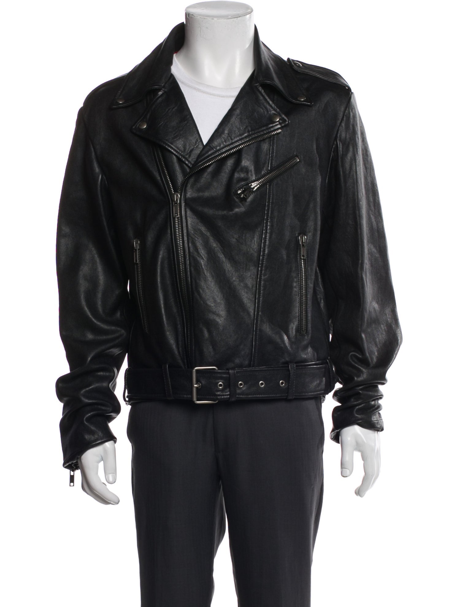 Gucci Leather Moto Jacket