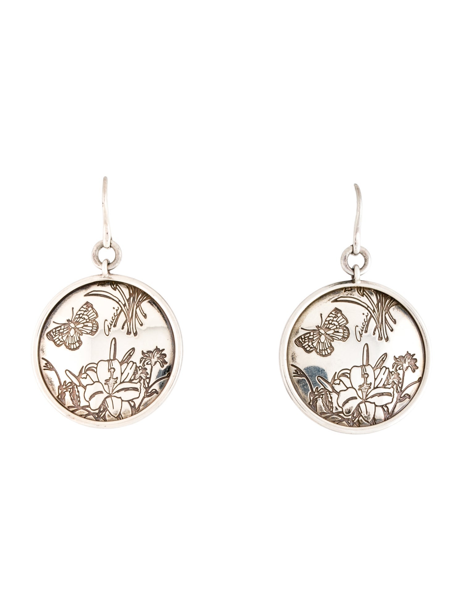 Gucci Flora Drop Earrings