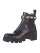 Gucci GG Crystal Leather Chelsea Boots