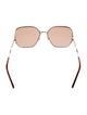 Gucci Oversize Tinted Sunglasses
