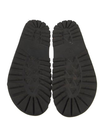 Gucci Web Accent Rubber Slides