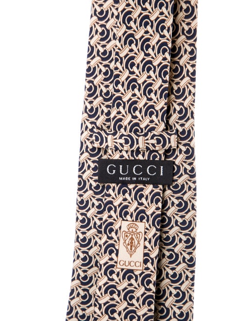 Gucci Horsebit Silk Tie