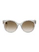 Gucci Oversize Gradient Sunglasses